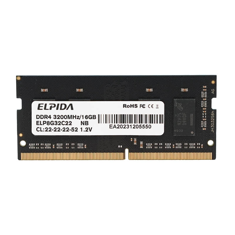 尔必达笔记本内存条